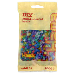 Pet Hama Iron-on Beads - Glitter Mix (054) 1000 Pcs.