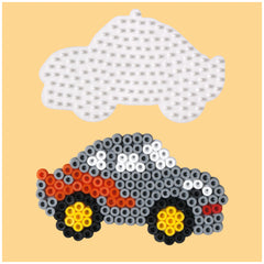 Set de Perlas de Planchar Pet Hama - Dino y Coche 2000 Pcs.