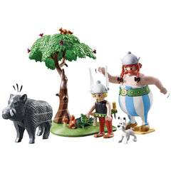 Playmobil Asterix Caza del Jabalí - 71160