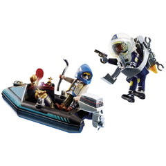 Playmobil City Action Police Jetpack Arrest Of The Art Thief - 70782