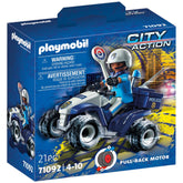 Playmobil City Action Police Speed Quad - 71092