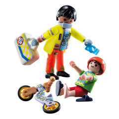 Playmobil City Life Enfermera con Paciente - 71245