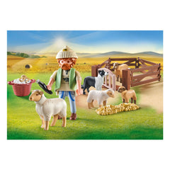 Playmobil Country Young Shepherd With Sheep - 71444