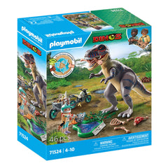 Playmobil Dinos T-Rex Investigación de Huellas - 71524