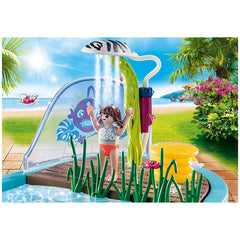 Playmobil Family Fun Piscina con Salpicaduras - 70610