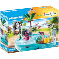 Playmobil Family Fun Piscina con Salpicaduras - 70610