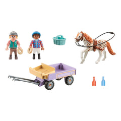 Playmobil Horses Of Waterfall Pony Carriage - 71496