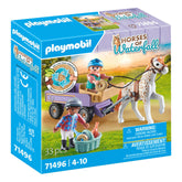Playmobil Horses Of Waterfall Pony Carriage - 71496