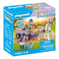 Playmobil Horses Of Waterfall Pony Carriage - 71496