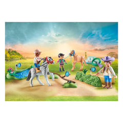 Playmobil Horses Of Waterfall Pony Tournament - 71495