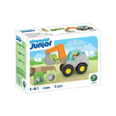 Playmobil - Junior-Shovel-Excavator-Toy-Playsets