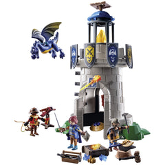 Playmobil Novelmore Knight'S Tower With Blacksmith And Dragon - 71483