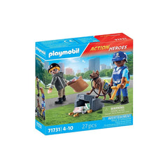 Playmobil - Police-Search-With-Dog - Toy-Playsets