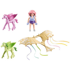 Playmobil Princess Magic Outing With Pegasus Foals - 71363