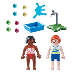 Playmobil Special Plus Children With Water Balloons - 71166