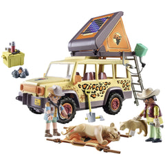 Playmobil Wiltopia With The Off-Road Vehicle At The Lions - 7129