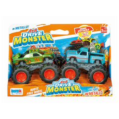 RS Toys - Monster Truck 4x4 Drive Monster in Metal - Play Vehicles