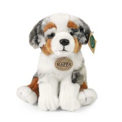 Rappa - Perro Pastor Australiano de Peluche de 23 cm - Animales de Peluche