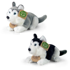 Rappa - Perros husky de peluche asst. 17cm ECOLÓGICO - Animales de peluche