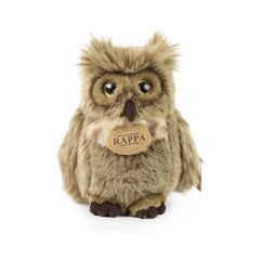 Rappa - Búho real de peluche 17 cm ECOLÓGICO - Animales de peluche