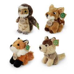 Rappa - Asortimento de animales salvajes de peluche 16 cm ECO-F. - Animales de peluche