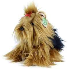 Rappa - Perro Yorkshire Terrier Sentado de Peluche - Animales de Peluche