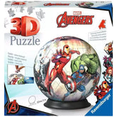 Ravensburger - Puzzle 3D Bola - Marvel Avengers - Figuras de Acción