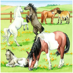Ravensburger - A Day At The Riding Stables - 3x49 Pieces - Puzzles
