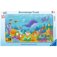 Ravensburger - Animal Submarino - 15 Piezas - Rompecabezas