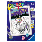 Ravensburger - Arts Crafts - CreArt Unicorns in Love - 9 Years - Educational Play