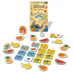 Ravensburger - Board Games - Disney Stitch Cooperative Memory Game - 5 Years - Educational Play