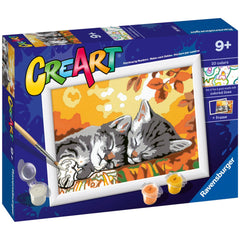 Ravensburger - Creart Autumn Kitties - Painting By Numbers - Arts & Crafts
