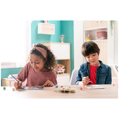 Ravensburger - Creart Badger Under The Stars - Painting By Numbers - Arts & Crafts