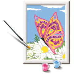Ravensburger - Creart Mariposas Brillantes - Pintura por Números - Artes y Manualidades