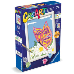Ravensburger - Creart Mariposas Brillantes - Pintura por Números - Artes y Manualidades
