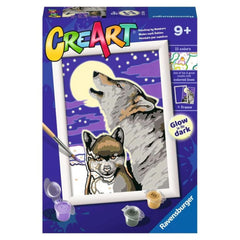Ravensburger - Creart Wolves - Painting By Numbers - Arts & Crafts