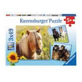 Ravensburger - Ponis Lindos - 3x49 Piezas - Rompecabezas