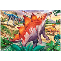 Ravensburger - Dinosaurs - Wild Prehistoric Animals - 2x24 Pieces - Puzzles