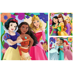 Ravensburger - Disney Princess - Poder Femenino - 3x49 Piezas - Rompecabezas