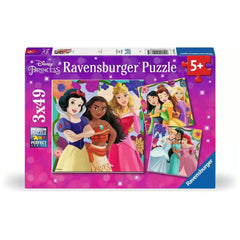 Ravensburger - Disney Princess - Poder Femenino - 3x49 Piezas - Rompecabezas