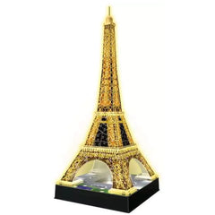 Ravensburger - Torre Eiffel de Noche - 216 Piezas - Rompecabezas 3D