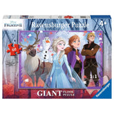 Ravensburger - Frozen II - El secreto de Arendelle - 60 piezas - Rompecabezas gigante de suelo
