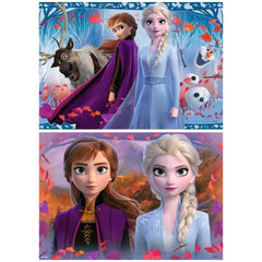 Ravensburger - Frozen - Journey Into The Unknown - 2x12 Pieces - Puzzles