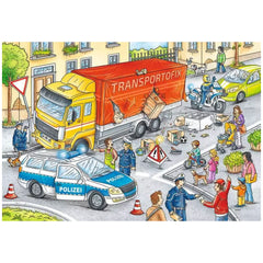 Ravensburger - Héroes en acción - 2x24 piezas - Puzzles