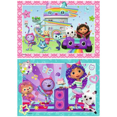 Ravensburger - Puzzle 2x24 Piezas Gabby's Dollhouse - Puzzles