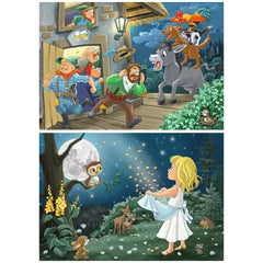 Ravensburger - Puzzle 2x24 Piezas - Puzzles