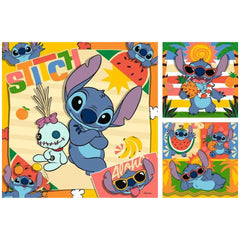 Ravensburger - Puzzle 3x49 Piezas Disney - Puzzles