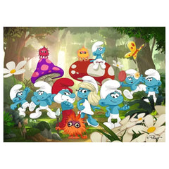 Ravensburger - Puzles - Puzzle de suelo gigante - Los Pitufos - 6 Años - Educativo