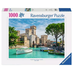 Ravensburger - Puzles - Paisaje Italiano Lago de Garda 1000 piezas - 14+ Años