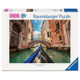 Ravensburger - Puzles - Gondola de Venecia 1000 piezas - 14+ Años - Paisaje italiano